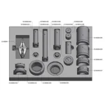 Solumuovi 04-00022-024 olkatappi työkalujen säilytykseen 32t ja 45t